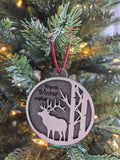 Warm winter wishes elk