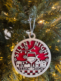 Silent night ornament