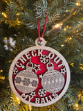 Check out my balls ornament