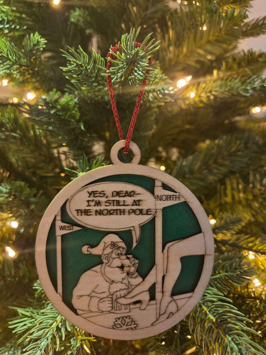 Still at the north pole