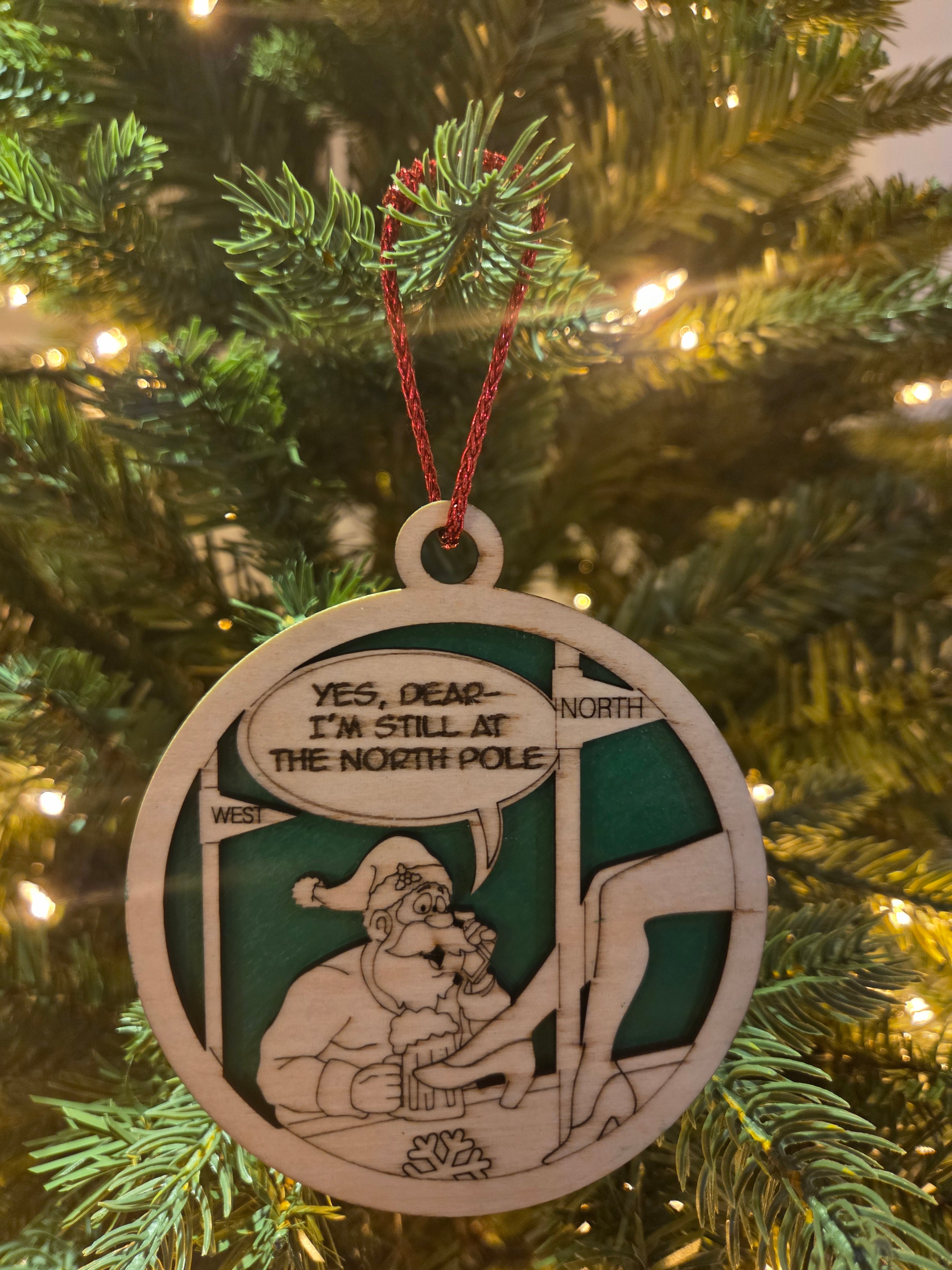 Still at the north pole