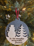 In the meadow ornament