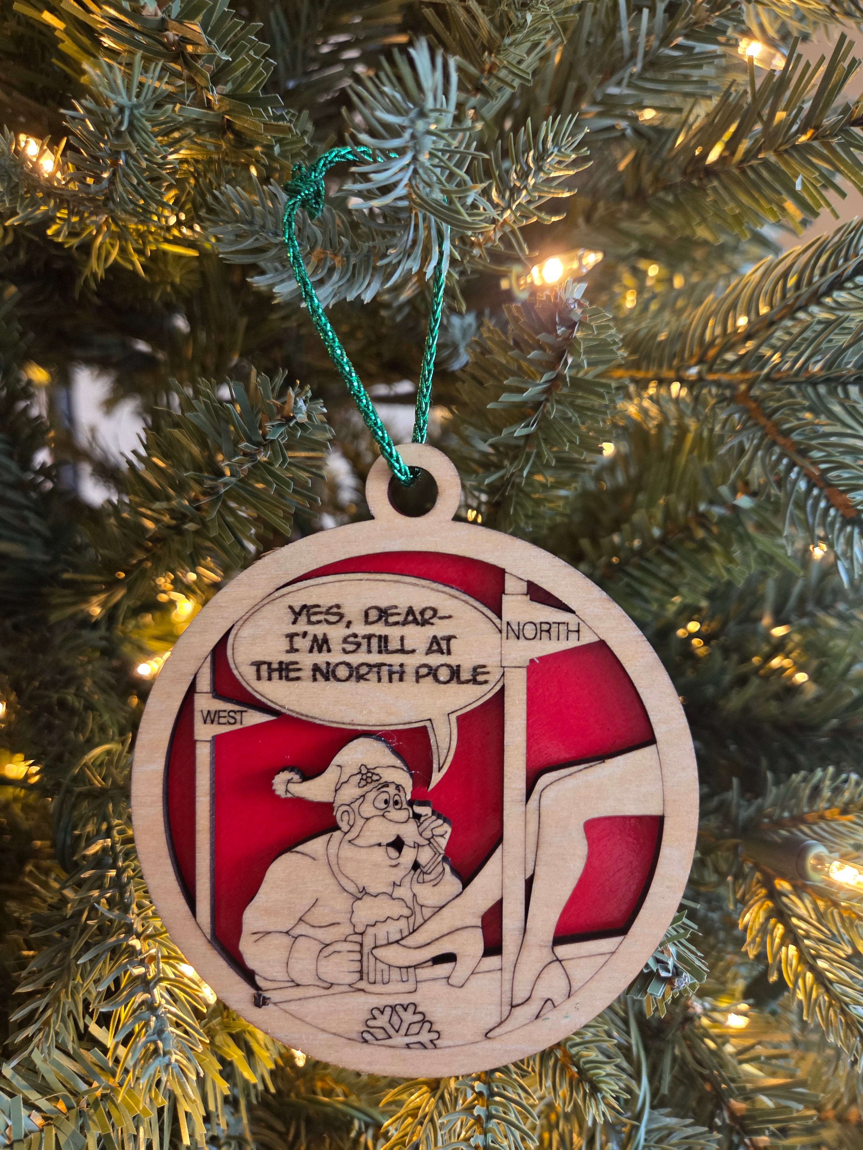 Still at the north pole