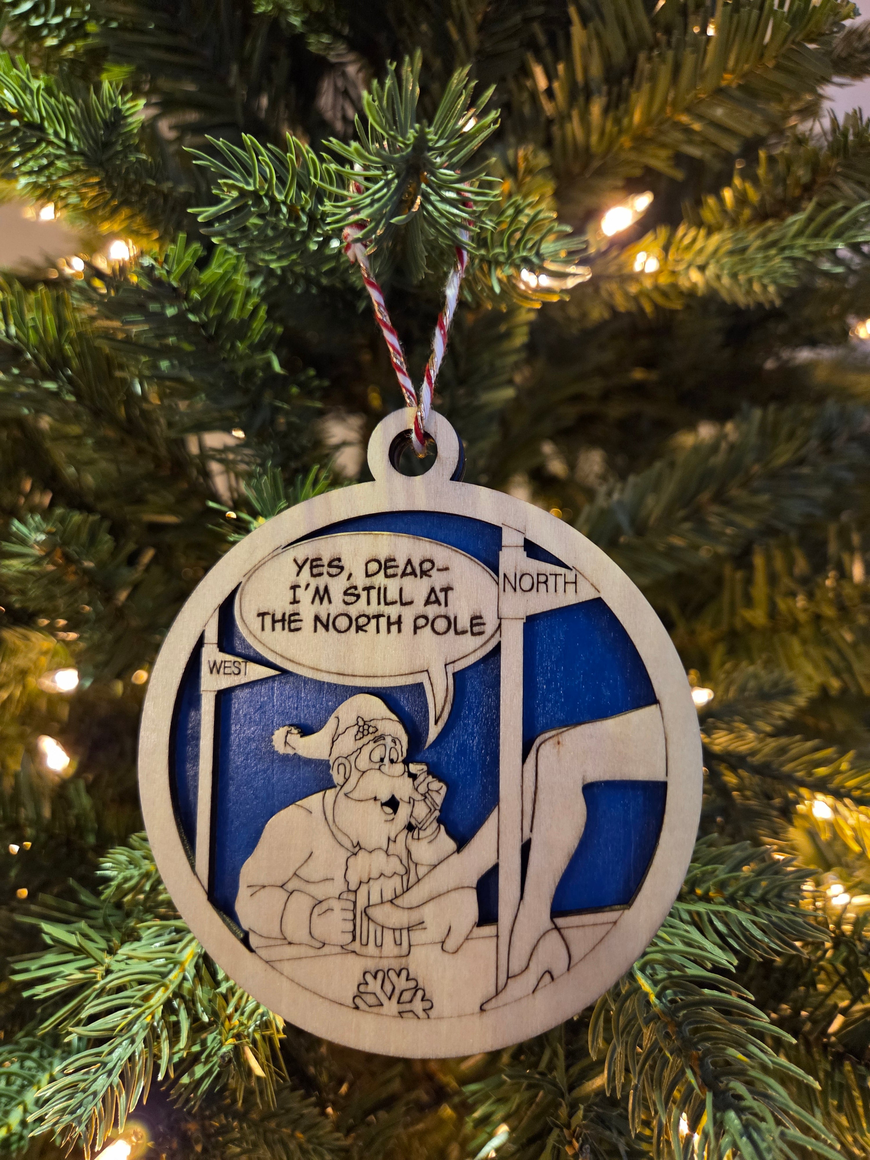 Still at the north pole