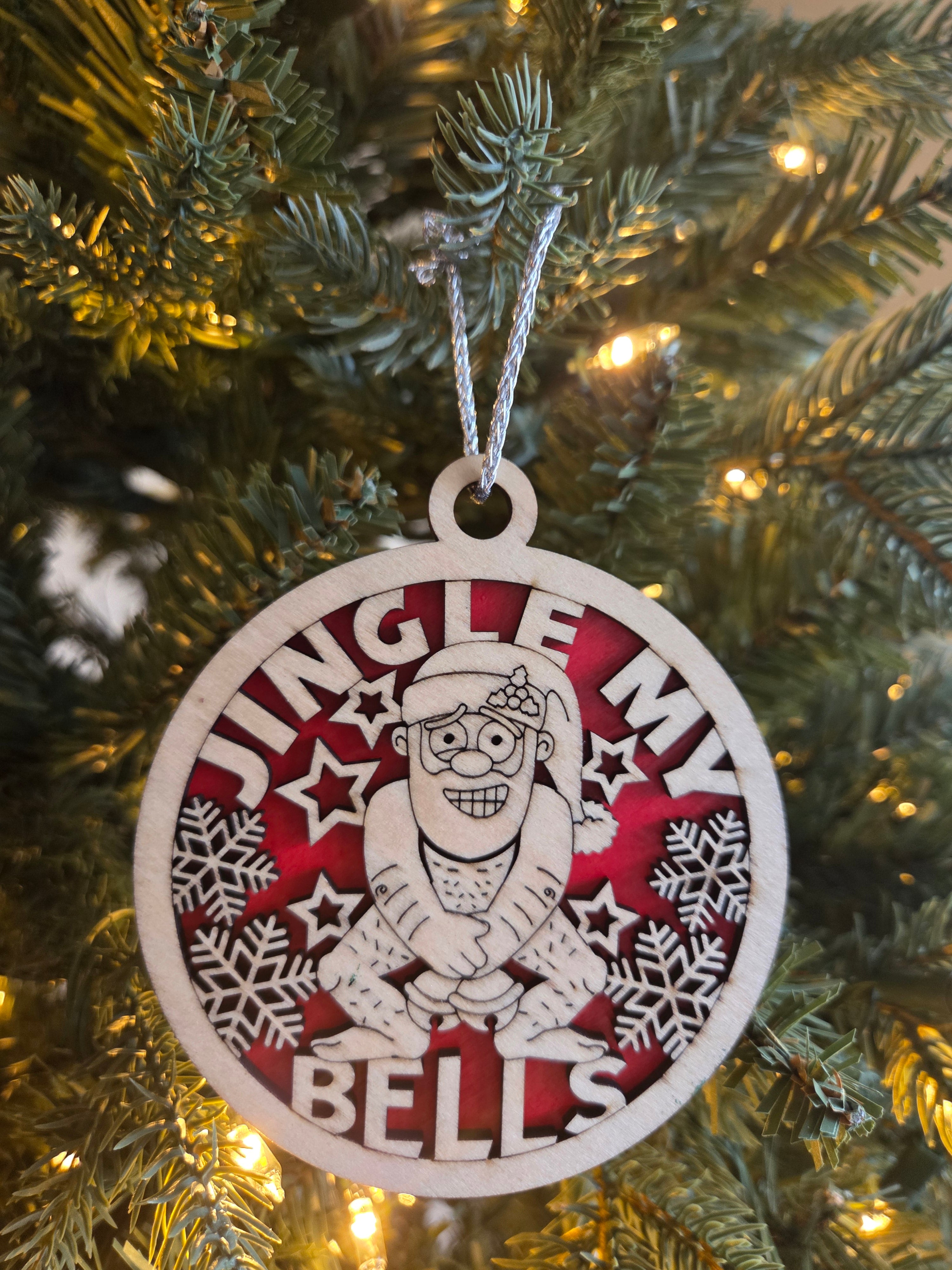 Jingle my bells ornament