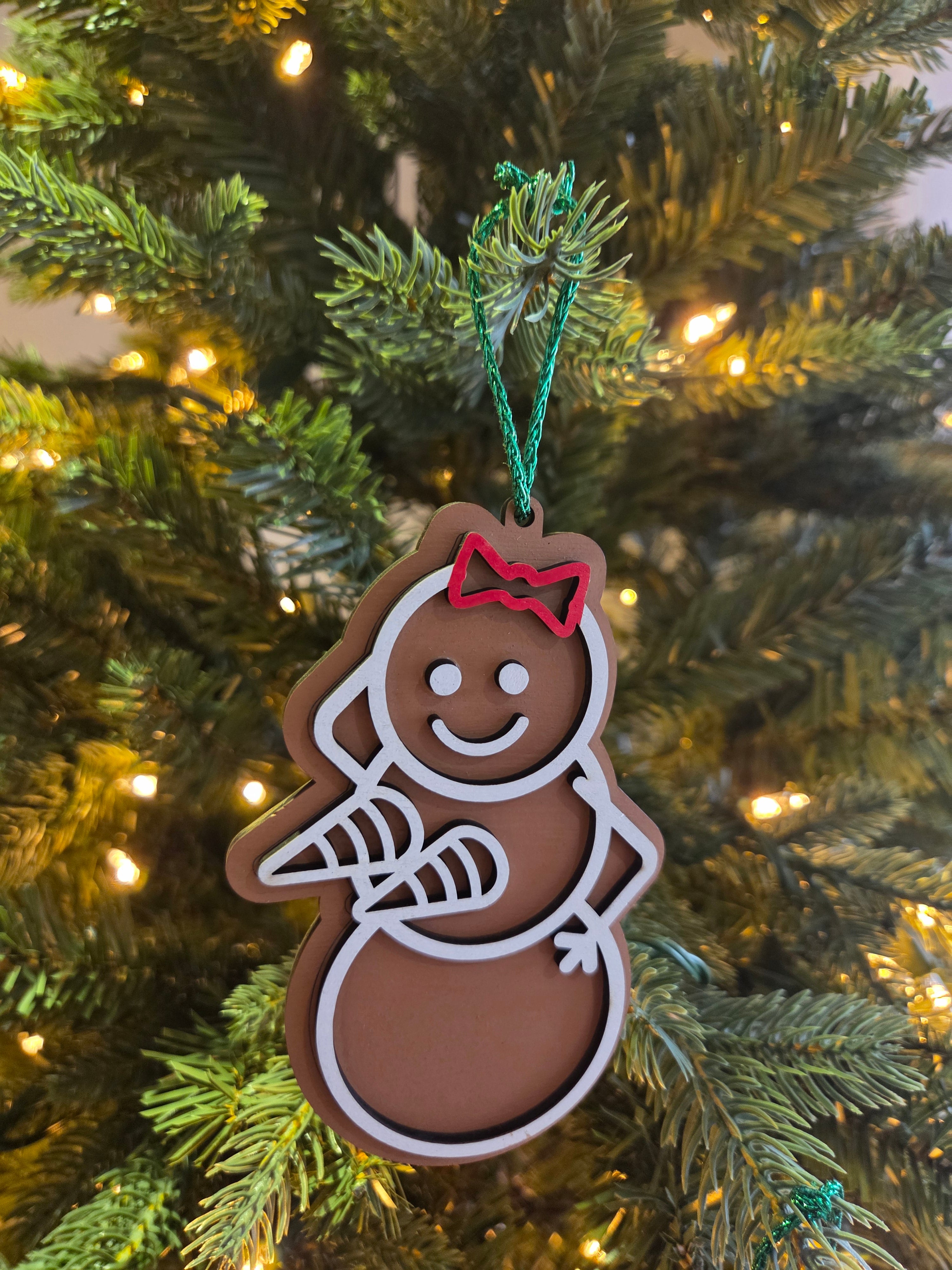 Gingerbread Snowoman